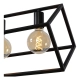 lafabryka.pl Lampa wisząca 6xE27 black FABIAN 00425/06/30 Lucide